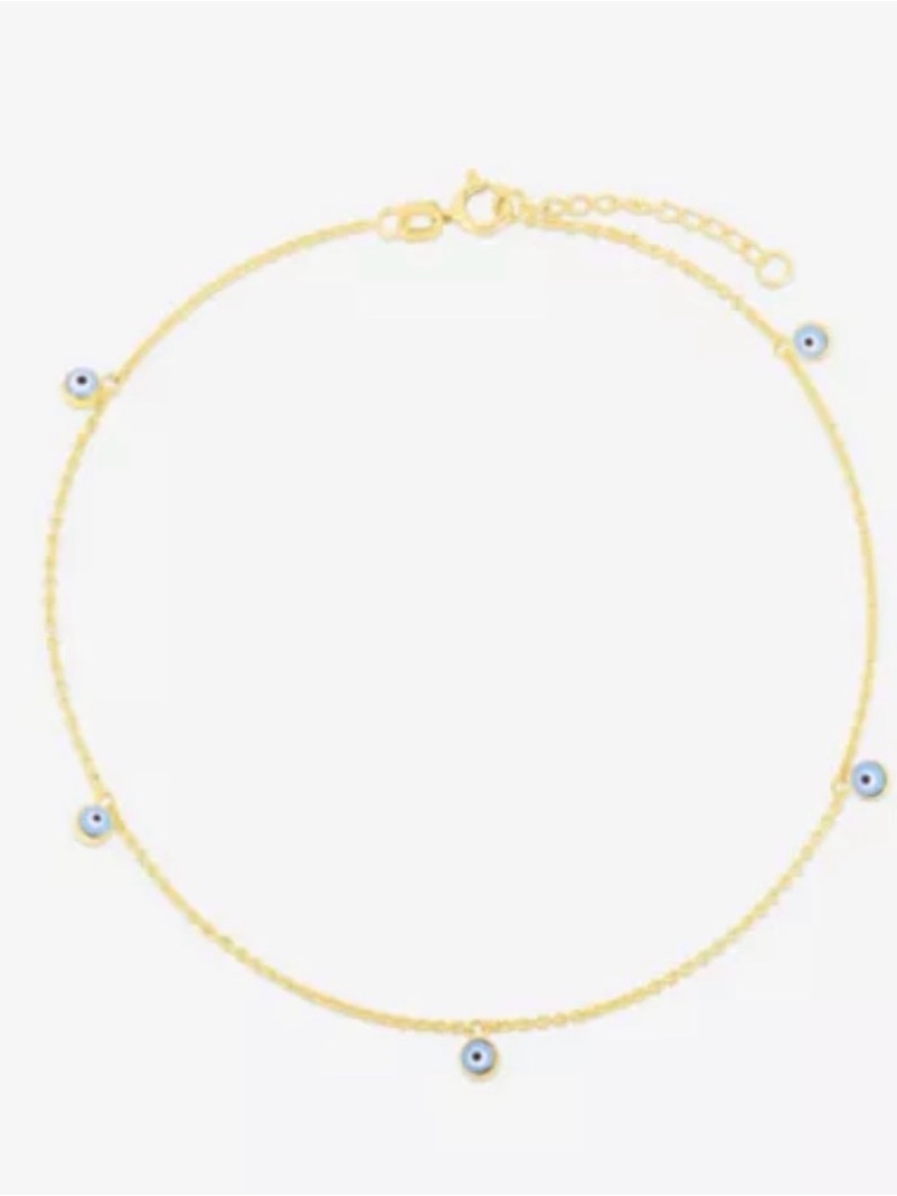 Ring Concierge Evil Eye Anklet.